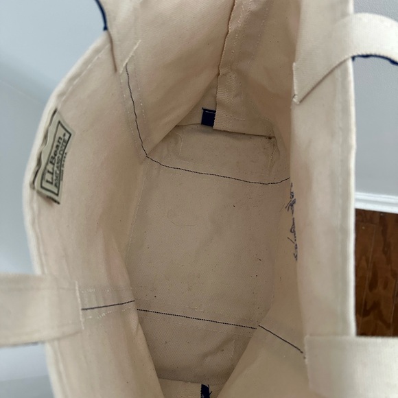 L.L Bean boat & Tote bag medium long straps 
Made in the USA: Brady embroidered - Picture 9 of 10